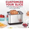 image:imageDash SmartStore 2Slice Toaster  FiveBrowning Levels ExtraWide Slots amp Compact Size  Included Storage Lid  1Touch Bagel amp 15Second Functions  AquaBlack