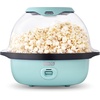 image:imageDash SmartStore Stirring Popcorn Maker  Electric Popcorn Machine with ButterMelting Tray amp Clear Serving Bowl  Features Stirring Bar  24 Cups WhiteAqua