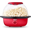 image:imageDash SmartStore Stirring Popcorn Maker  Electric Popcorn Machine with ButterMelting Tray amp Clear Serving Bowl  Features Stirring Bar  24 Cups WhiteRed