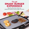 image:imageDash Smash XL Electric Griddle 15x19 Inch Indoor Flat Top Grill with Burger Press amp Melting Dome Ceramic Nonstick for Smash Burgers Pancakes amp Breakfast Quick Sear BlackXL GRIDDLE