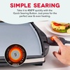 image:imageDash Smash XL Electric Griddle 15x19 Inch Indoor Flat Top Grill with Burger Press amp Melting Dome Ceramic Nonstick for Smash Burgers Pancakes amp Breakfast Quick Sear BlackXL GRIDDLE