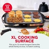 image:imageDash Smash XL Electric Griddle 15x19 Inch Indoor Flat Top Grill with Burger Press amp Melting Dome Ceramic Nonstick for Smash Burgers Pancakes amp Breakfast Quick Sear BlackXL GRIDDLE WITH ACCESSORIES