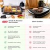 image:imageDash Smash XL Electric Griddle 15x19 Inch Indoor Flat Top Grill with Burger Press amp Melting Dome Ceramic Nonstick for Smash Burgers Pancakes amp Breakfast Quick Sear BlackXL GRIDDLE WITH ACCESSORIES