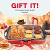 image:imageDash Smash XL Electric Griddle 15x19 Inch Indoor Flat Top Grill with Burger Press amp Melting Dome Ceramic Nonstick for Smash Burgers Pancakes amp Breakfast Quick Sear BlackXL GRIDDLE WITH ACCESSORIES