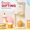 image:imageDash Soft Serve Ice Cream Maker  Frozen Yogurt Sorbet and Gelato  Countertop Ice Cream Machine for Home with Freezer Bowl Ingredient Chute amp Dispensing Lever  Includes 4 Serving Bowls amp Spoons
