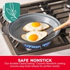 image:imageDash Stacks Stacking Cookware Set with Electric Burner  Features CleanCoating Ceramic Nonstick Coating  Versatile Nestable Pieces  Convenient Storage  Cream 8PieceForged Iron