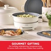 image:imageDash Stacks Stacking Cookware Set with Electric Burner  Features CleanCoating Ceramic Nonstick Coating  Versatile Nestable Pieces  Convenient Storage  Cream 8PieceCream