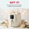 image:imageDash TastiCrisp Digital Air Fryer  26 Quart Small Compact Mini Air Fryer for French Fries Nuggets amp More 12 People Auto Shut Off Adjustable Temp Dishwasher Safe Parts  AquaCream