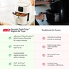 image:imageDash TastiCrisp Digital Air Fryer  26 Quart Small Compact Mini Air Fryer for French Fries Nuggets amp More 12 People Auto Shut Off Adjustable Temp Dishwasher Safe Parts  AquaCream