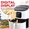 image:imageDash TastiCrisp Digital Air Fryer  26 Quart Small Compact Mini Air Fryer for French Fries Nuggets amp More 12 People Auto Shut Off Adjustable Temp Dishwasher Safe Parts  AquaWhite