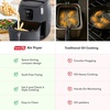 image:imageDash TastiCrisp Digital Air Fryer  26 Quart Small Compact Mini Air Fryer for French Fries Nuggets amp More 12 People Auto Shut Off Adjustable Temp Dishwasher Safe Parts  AquaGrey