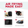 image:imageDash TastiCrisp Digital Air Fryer  26 Quart Small Compact Mini Air Fryer for French Fries Nuggets amp More 12 People Auto Shut Off Adjustable Temp Dishwasher Safe Parts  AquaBlack