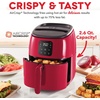 image:imageDash TastiCrisp Digital Air Fryer  26 Quart Small Compact Mini Air Fryer for French Fries Nuggets amp More 12 People Auto Shut Off Adjustable Temp Dishwasher Safe Parts  AquaRed