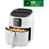 image:imageDash TastiCrisp Digital Air Fryer  26 Quart Small Compact Mini Air Fryer for French Fries Nuggets amp More 12 People Auto Shut Off Adjustable Temp Dishwasher Safe Parts  AquaWhite