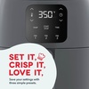 image:imageDash TastiCrisp Digital Air Fryer  26 Quart Small Compact Mini Air Fryer for French Fries Nuggets amp More 12 People Auto Shut Off Adjustable Temp Dishwasher Safe Parts  AquaGrey