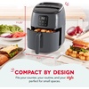 image:imageDash TastiCrisp Digital Air Fryer  26 Quart Small Compact Mini Air Fryer for French Fries Nuggets amp More 12 People Auto Shut Off Adjustable Temp Dishwasher Safe Parts  AquaGrey