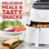 image:imageDash TastiCrisp Express Air Fryer  Mini Air Fryer For Crispy Snacks Frozen Foods and OilFree Cooking  Nonstick Basket  White 26Quart