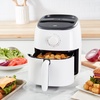 image:imageDash TastiCrisp Express Air Fryer  Mini Air Fryer For Crispy Snacks Frozen Foods and OilFree Cooking  Nonstick Basket  White 26Quart