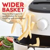image:imageDash TastiCrisp Express Air Fryer  Mini Air Fryer For Crispy Snacks Frozen Foods and OilFree Cooking  Nonstick Basket  White 26Quart