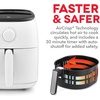 image:imageDash TastiCrisp Express Air Fryer  Mini Air Fryer For Crispy Snacks Frozen Foods and OilFree Cooking  Nonstick Basket  White 26Quart