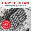 image:imageDash Waffle 2Plate Pack for MultiMaker Flex Press Grill System  Removable Nonstick Plates for Thick Fluffy Waffles