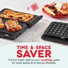 image:imageDash Waffle 2Plate Pack for MultiMaker Flex Press Grill System  Removable Nonstick Plates for Thick Fluffy Waffles