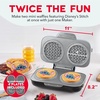 image:imageDisney  Dash MultiMaker Double Mini Maker System  Convenient Electric Waffle Maker  Features Interchangeable DishwasherSafe Plates  Quick Cleanup amp Simple Setup  Lilo amp Stitch Design