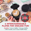 image:imagePeanuts x Dash MultiMaker Mini Maker System 4 Plates Wreath Snoopy House WoodstockAQUA MAKER  6 PLATES
