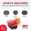 image:imagePeanuts x Dash MultiMaker Mini Maker System 4 Plates Wreath Snoopy House WoodstockRED MAKER  5 PLATES