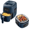 image:imageDASH Flip amp Fry 2in1 Grill  Air Fryer 3 QTNavy
