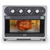 image:imageDash Chef Series 7 in 1 Convection Toaster Oven Cooker Rotisserie  Electric Air Fryer with Nonstick Fry Basket Baking Pan amp Rack Skewers Drip Tray amp Recipe Book 23L GraphiteGraphite