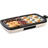 image:imageDash Everyday Ceramic Electric Griddle  Includes Adjustable Temperature Large Cooking Surface and Removable Drip Tray For Pancakes Burgers and Breakfast  Cream