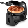 image:imageDash Flip Belgian Waffle Maker  nonstick surface  Rotating Belgian Waffle Maker with Quick HeatUp System for Easy Breakfasts  Supports MultiUse  AquaBlack