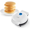 image:imageDash Mini Maker Griddle  Compact Griddle for Creative Homemade Treats  Nonstick Surface Quick HeatUp System amp SpaceSaving Design  AquaWhite
