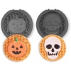 Skull & Jack-O-Lantern