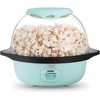 image:imageDash SmartStore Stirring Popcorn Maker  Electric Popcorn Machine with ButterMelting Tray amp Clear Serving Bowl  Features Stirring Bar  24 Cups WhiteAqua