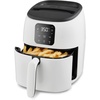 image:imageDash TastiCrisp Digital Air Fryer  26 Quart Small Compact Mini Air Fryer for French Fries Nuggets amp More 12 People Auto Shut Off Adjustable Temp Dishwasher Safe Parts  AquaWhite