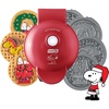 image:imagePeanuts x Dash MultiMaker Mini Maker System 4 Plates Wreath Snoopy House WoodstockPEANUTS HOLIDAY MAKER  4 PLATES