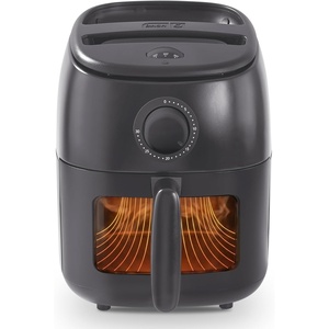 image:imageDash 26QT Infrared Digital Small Air Fryer  Compact Air Fryer with Safe Ceramic Nonstick Viewing Window 2 Custom Presets amp Auto Shake Reminder  Dishwasher Safe Parts26qt Analog