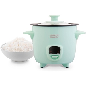 image:imageDash Family Sized Rice Cooker  LargeCapacity Rice Cooker  Features Ceramic Nonstick Surface amp Keep Warm Function  Great for Convenient Meal Prep amp Family Meals  20Cup CapacityAQUA