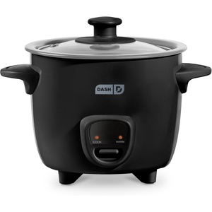 image:imageDash Family Sized Rice Cooker  LargeCapacity Rice Cooker  Features Ceramic Nonstick Surface amp Keep Warm Function  Great for Convenient Meal Prep amp Family Meals  20Cup CapacityBLACK CERAMIC