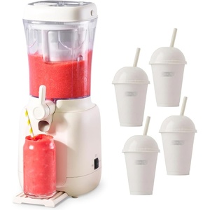 image:imageDash Slushy amp Frozen Drink Maker  Slushy Machine for Home 32 Oz Countertop Frozen Drink Machine amp Slushie Maker with DripFree Dispensing  EasyClean Includes 4 Cups Straws amp Recipe Guide