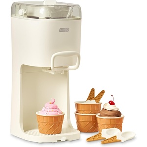image:imageDash Soft Serve Ice Cream Maker  Frozen Yogurt Sorbet and Gelato  Countertop Ice Cream Machine for Home with Freezer Bowl Ingredient Chute amp Dispensing Lever  Includes 4 Serving Bowls amp Spoons