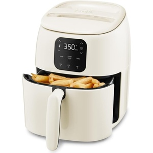 image:imageDash TastiCrisp Digital Air Fryer  26 Quart Small Compact Mini Air Fryer for French Fries Nuggets amp More 12 People Auto Shut Off Adjustable Temp Dishwasher Safe Parts  AquaCream