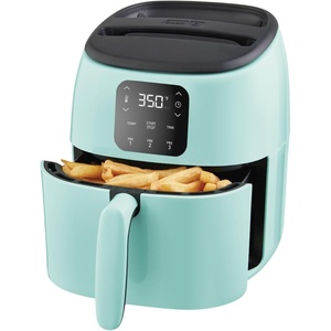 image:imageDash TastiCrisp Digital Air Fryer  26 Quart Small Compact Mini Air Fryer for French Fries Nuggets amp More 12 People Auto Shut Off Adjustable Temp Dishwasher Safe Parts  AquaAqua