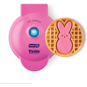 image:imagePeanuts x Dash Mini Waffle MakerPink Peeps Bunny