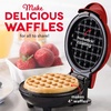 image:imageDASH DMWGS001RD Machine for Individual Paninis Hash Browns amp other Mini waffle maker 4 inch Red Gift SetRed Gift Set