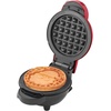 image:imageDASH Multimaker with 7 Removable Plates Waffle Iron amp Griddle  3 Themed Plates  Santa Pumpkin Snowman  Mini Waffle for Halloween and Christmas Holidays  for Kids and Families Red