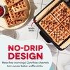 image:imageDASH NoDrip Waffle Maker Waffle Iron 1200W  Waffle Maker Machine For Waffles Hash Browns or Any Breakfast Lunch amp Snacks with Easy Clean NonStick  Mess Free Sides  AquaAqua