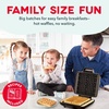 image:imageDASH NoDrip Waffle Maker Waffle Iron 1200W  Waffle Maker Machine For Waffles Hash Browns or Any Breakfast Lunch amp Snacks with Easy Clean NonStick  Mess Free Sides  AquaAqua